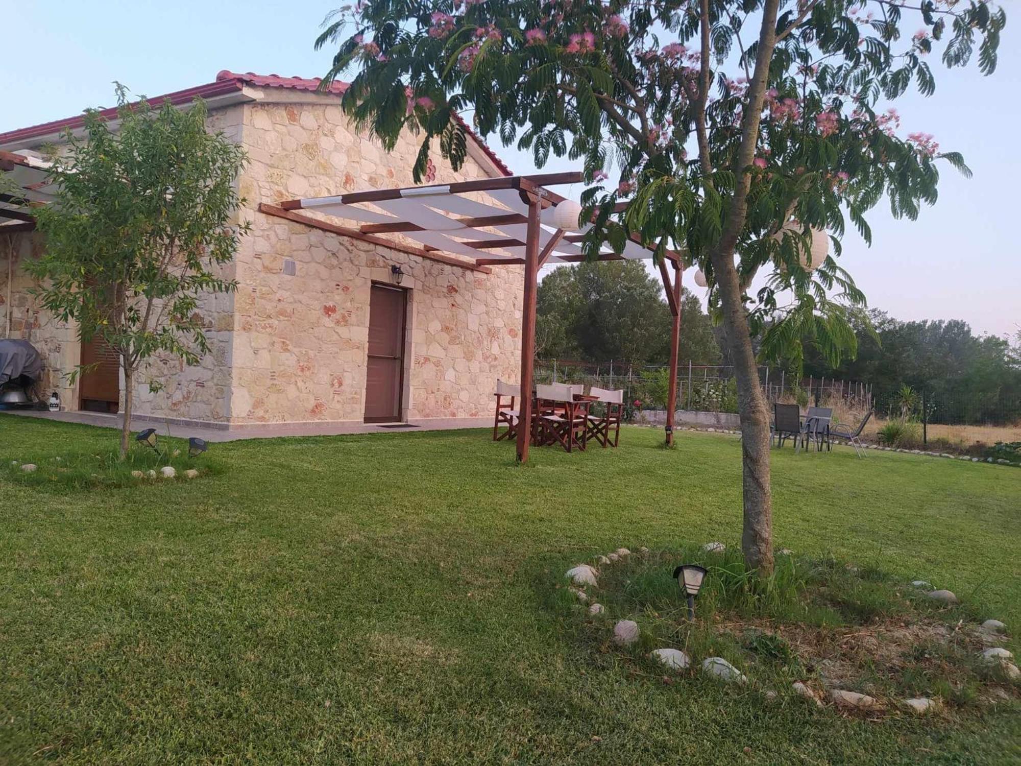 Ferienwohnung To Petrino Spiti Posidi Exterior foto