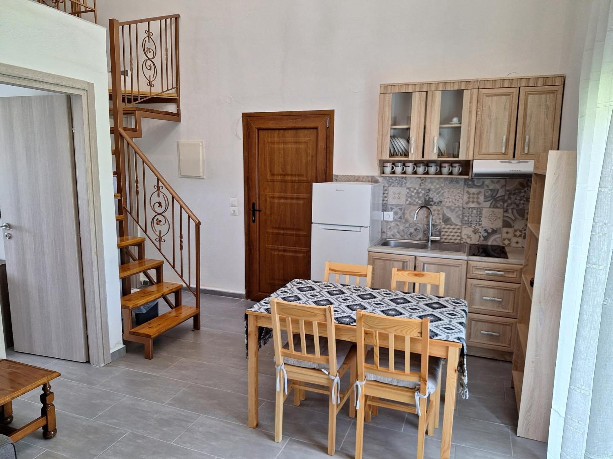 Ferienwohnung To Petrino Spiti Posidi Exterior foto